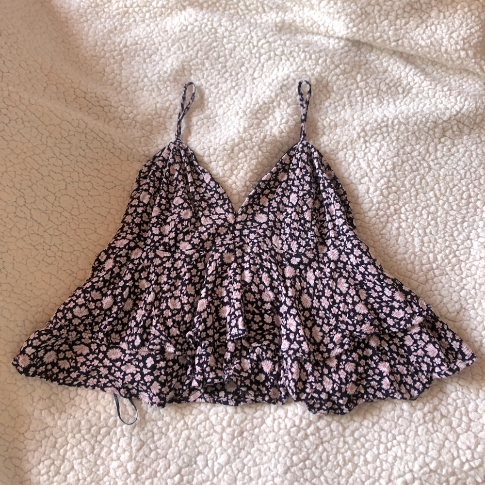Babydoll Flower Blouse